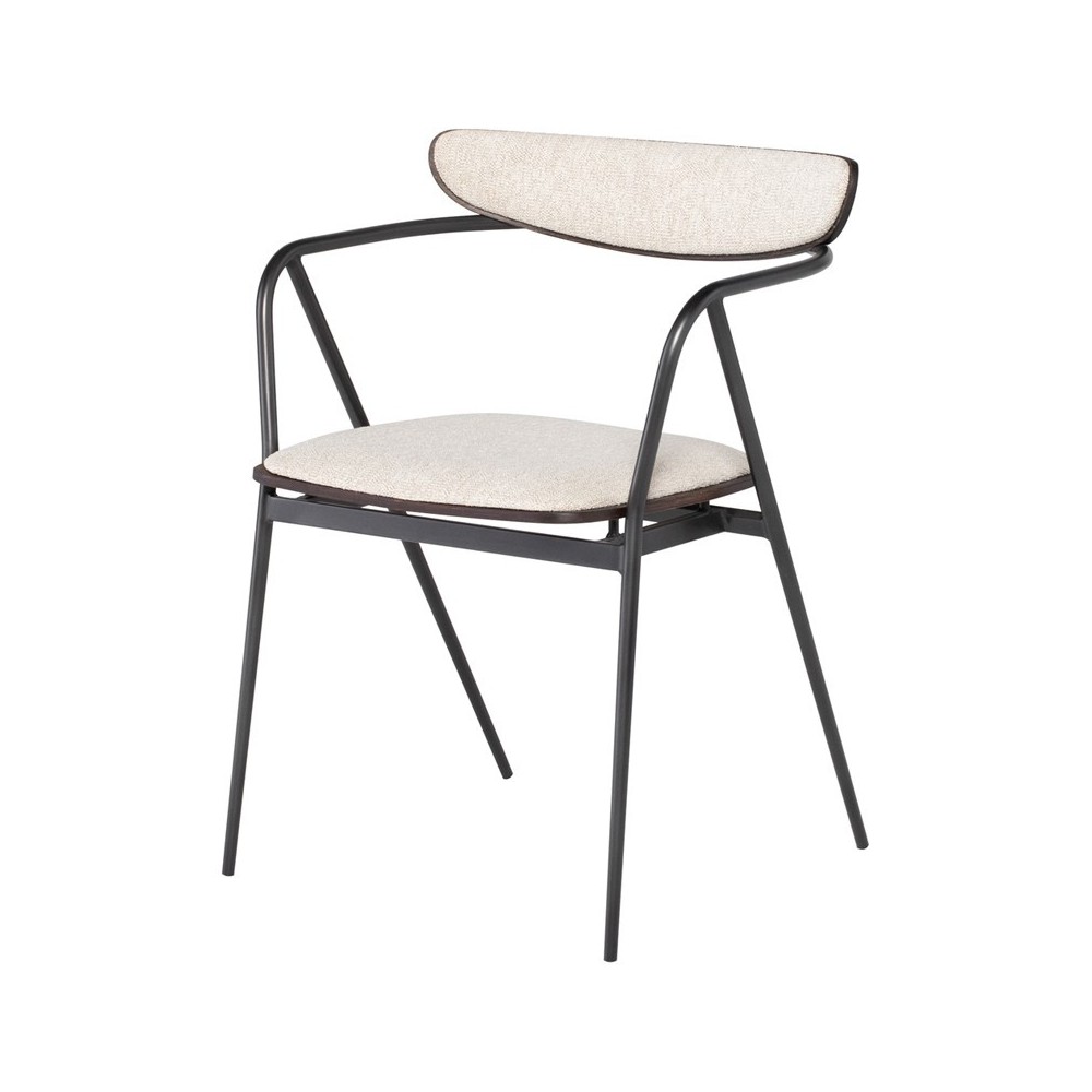Gianni Shell Fabric Dining Chair Gianni Shell Fabric Dining Chair