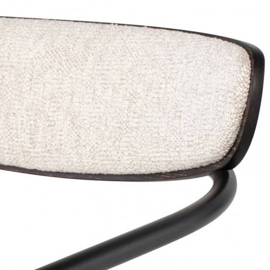 Gianni Shell Fabric Dining Chair