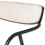 Gianni Shell Fabric Bar Stool