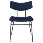 Soli True Blue Fabric Dining Chair