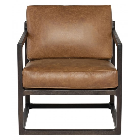 Lian Desert Leather Occasional Chair