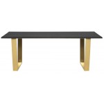 Linea Ebonized Wood Dining Table, HGSR830