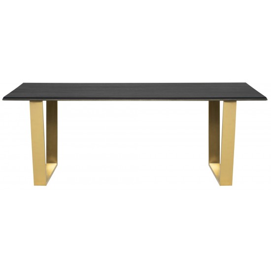 Linea Ebonized Wood Dining Table, HGSR830