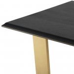 Linea Ebonized Wood Dining Table, HGSR830