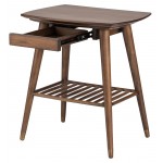 Ari Walnut Wood Side Table, HGST108