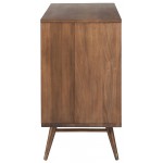 Janek Walnut Wood Media Unit Cabinet