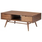 Jake Walnut Wood Coffee Table