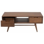 Jake Walnut Wood Coffee Table