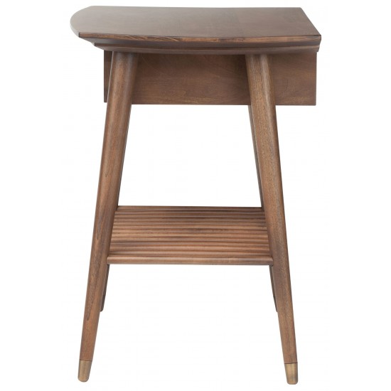 Ari Walnut Wood Side Table, HGST122