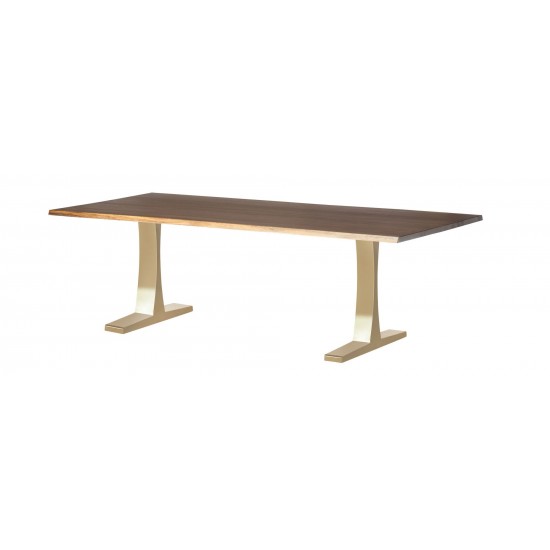 Toulouse Seared Wood Dining Table, HGSX189