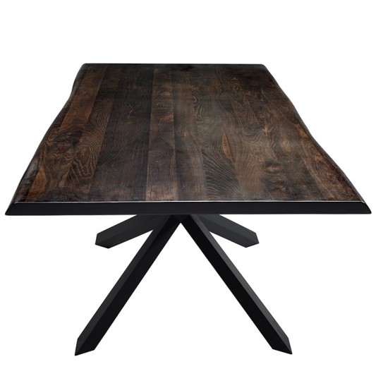 Couture Seared Wood Dining Table, HGSX195