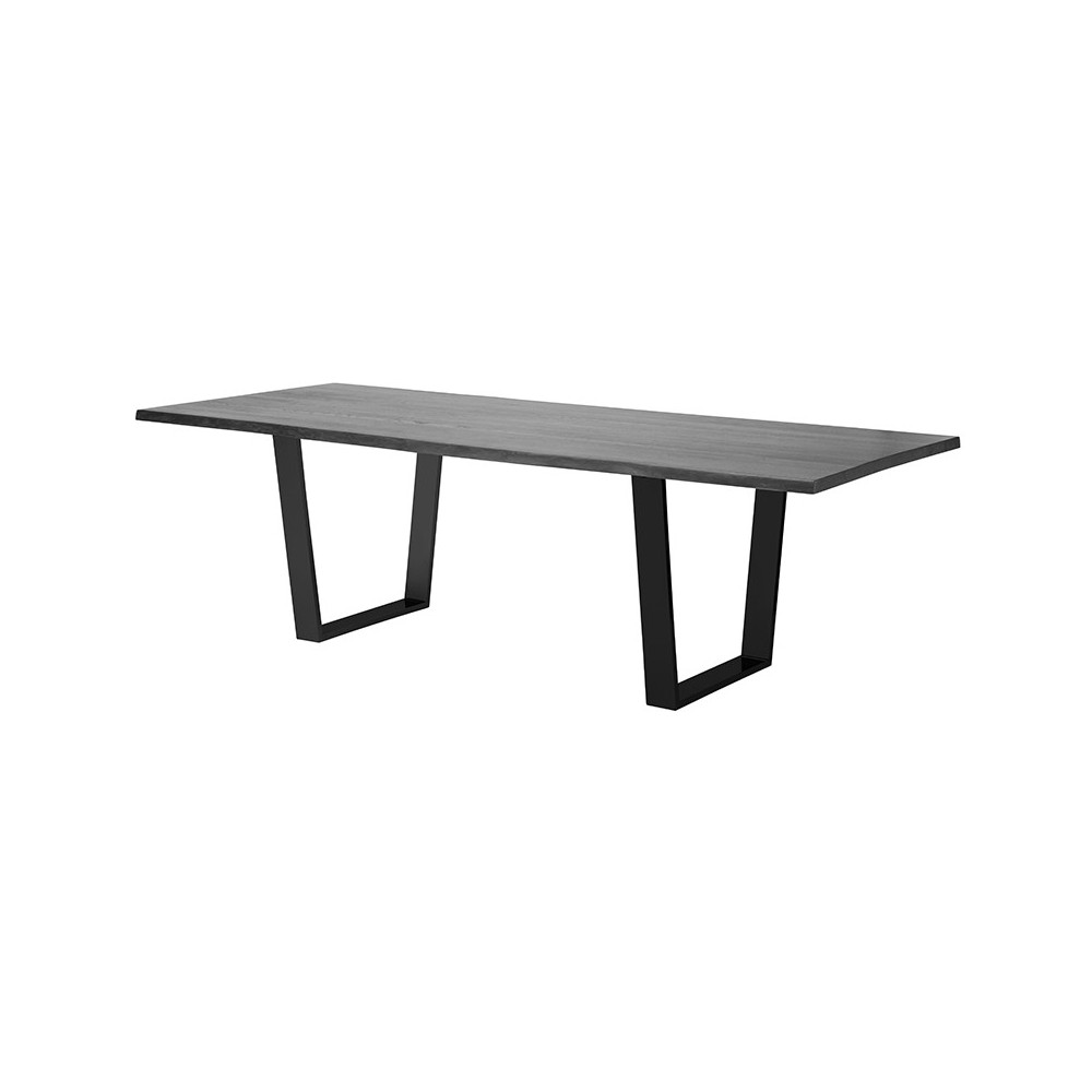 Versailles Oxidized Grey Wood Dining Table, HGSX201