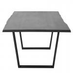 Versailles Oxidized Grey Wood Dining Table, HGSX202