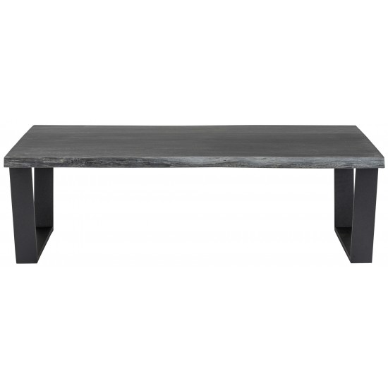 Versailles Oxidized Grey Wood Coffee Table