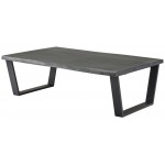 Versailles Oxidized Grey Wood Coffee Table