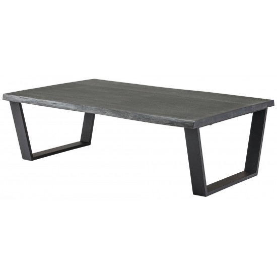 Versailles Oxidized Grey Wood Coffee Table