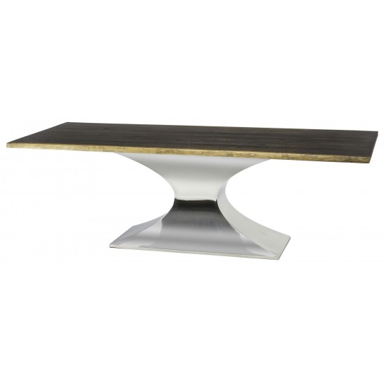 Praetorian Seared Wood Dining Table, HGSX228