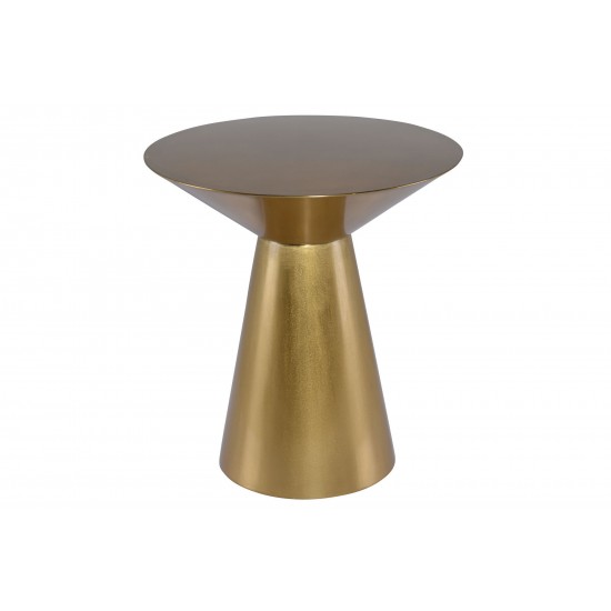 Owen Gold Metal Side Table