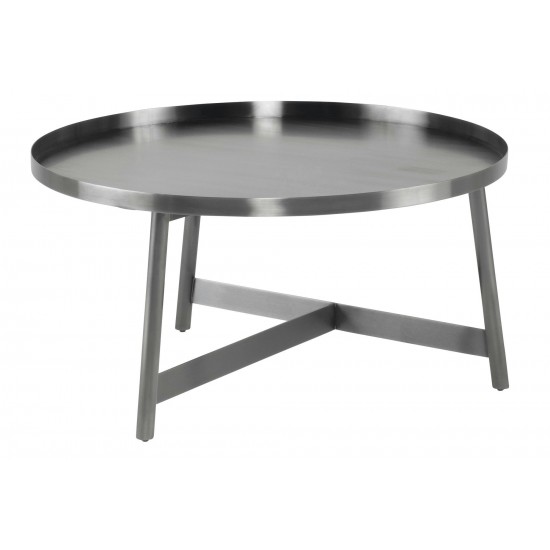 Landon Graphite Metal Coffee Table