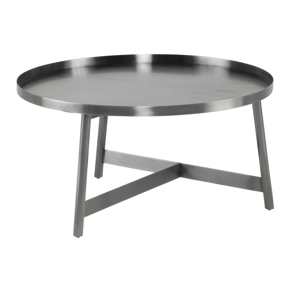 Landon Graphite Metal Coffee Table