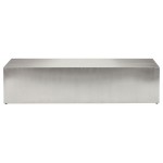 Athens Silver Metal Coffee Table