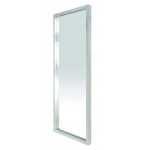 Glam Silver Metal Floor Mirror, HGTA641