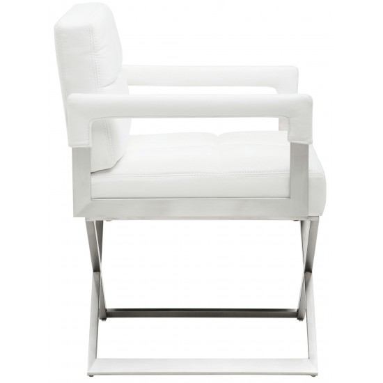 Jack White Naugahyde Dining Chair