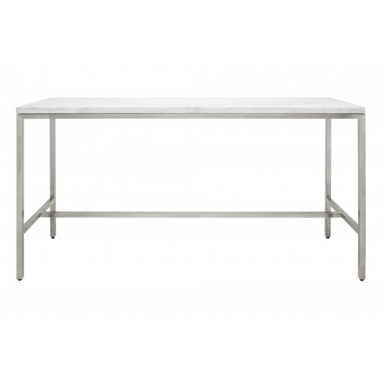 Verona White Stone Bar Table, HGTA695