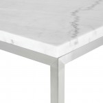 Verona White Stone Bar Table, HGTA695