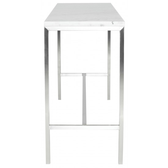 Verona White Stone Bar Table, HGTA695