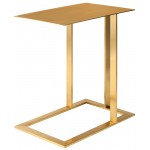 Celine Gold Metal Side Table