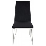 Caprice Black Fabric Dining Chair, HGTB586