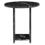 Mya Nero Stone Side Table