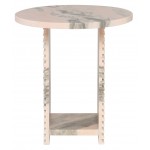 Mya Rosa Stone Side Table