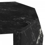 Gia Nero Stone Side Table