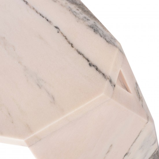 Gia Rosa Stone Side Table