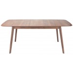 Loel Walnut Wood Dining Table