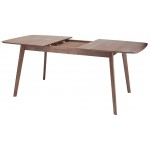 Loel Walnut Wood Dining Table