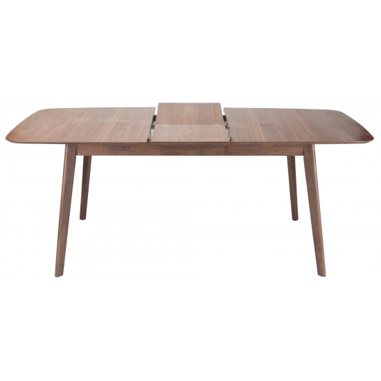 Loel Walnut Wood Dining Table