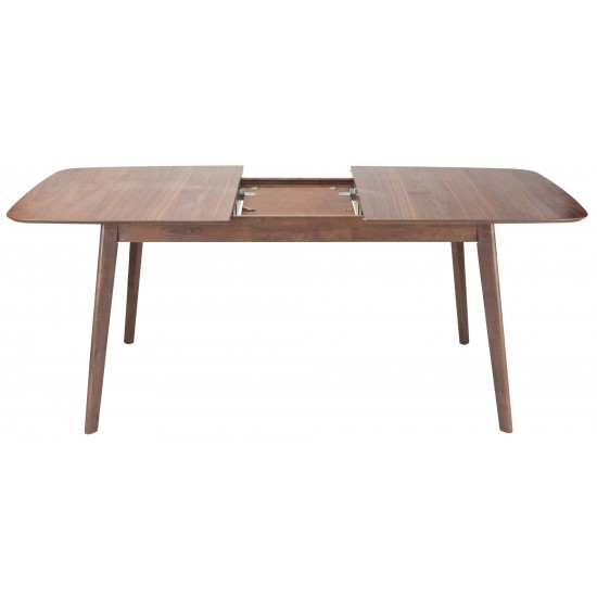 Loel Walnut Wood Dining Table