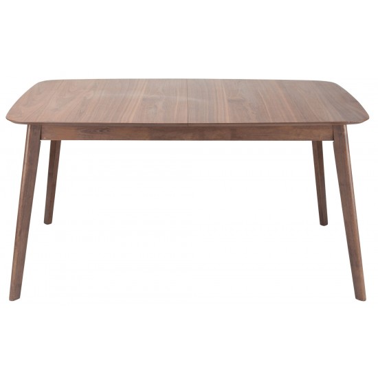 Loel Walnut Wood Dining Table