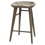 Kami Walnut Wood Counter Stool