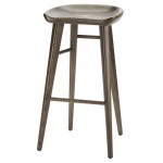 Kami Walnut Wood Bar Stool