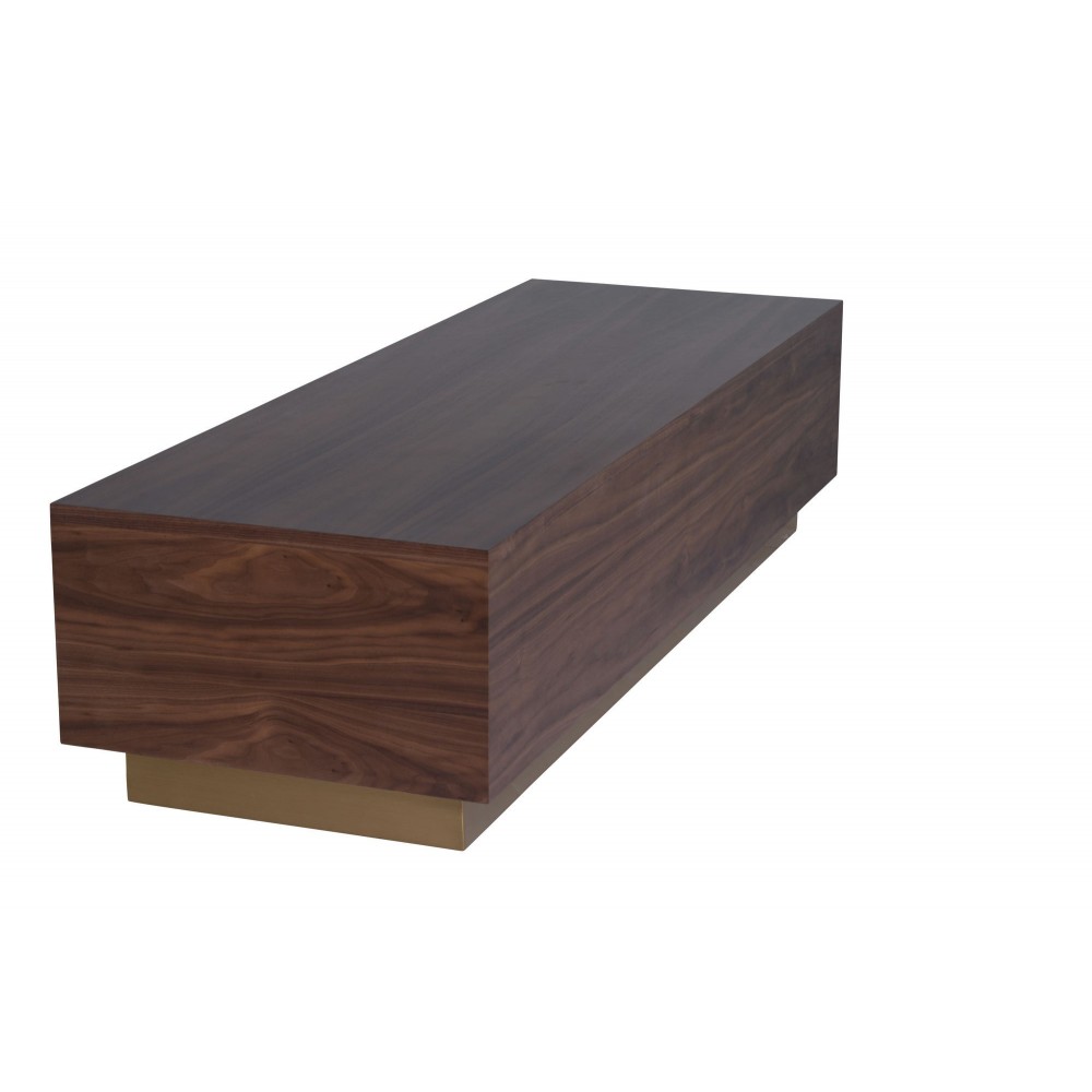 Jakoby Walnut Wood Coffee Table Jakoby Walnut Wood Coffee Table