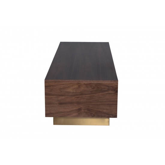 Jakoby Walnut Wood Coffee Table