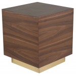 Ben Walnut Wood Side Table