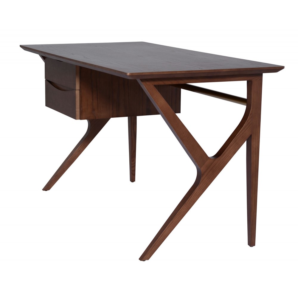 Karlo Walnut Wood Desk