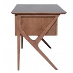 Karlo Walnut Wood Desk