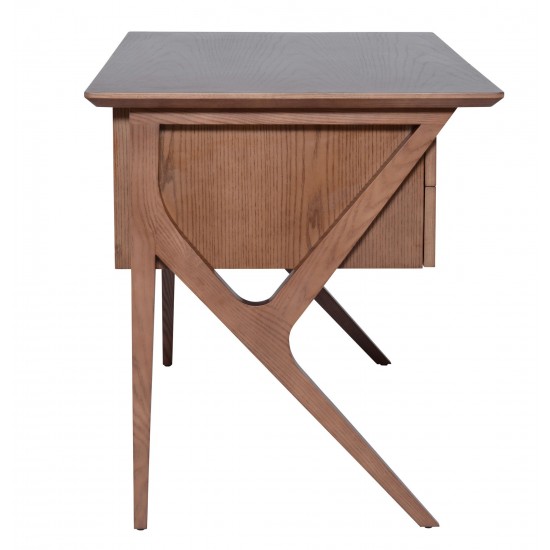 Karlo Walnut Wood Desk