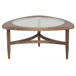 Isabelle Walnut Wood Coffee Table